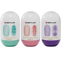 Comprar PRETTY LOVE - CUPID X 18 MASTURBADORES MASCULINOS DIFERENTES TEXTURAS al mejor precio - Envíos Discretos