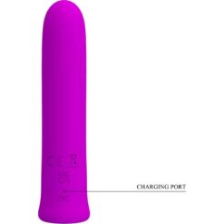 Comprar PRETTY LOVE - CURTIS MINI VIBRADOR SUPER POWER 12 VIBRACIONES SILICONA VIOLETA al mejor precio - Envíos Discretos