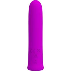 Comprar PRETTY LOVE - CURTIS MINI VIBRADOR SUPER POWER 12 VIBRACIONES SILICONA VIOLETA al mejor precio - Envíos Discretos