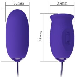 Comprar PRETTY LOVE - DAISY YOUTH ESTIMULADOR VIBRADOR RECARGABLE VIOLETA al mejor precio - Envíos Discretos