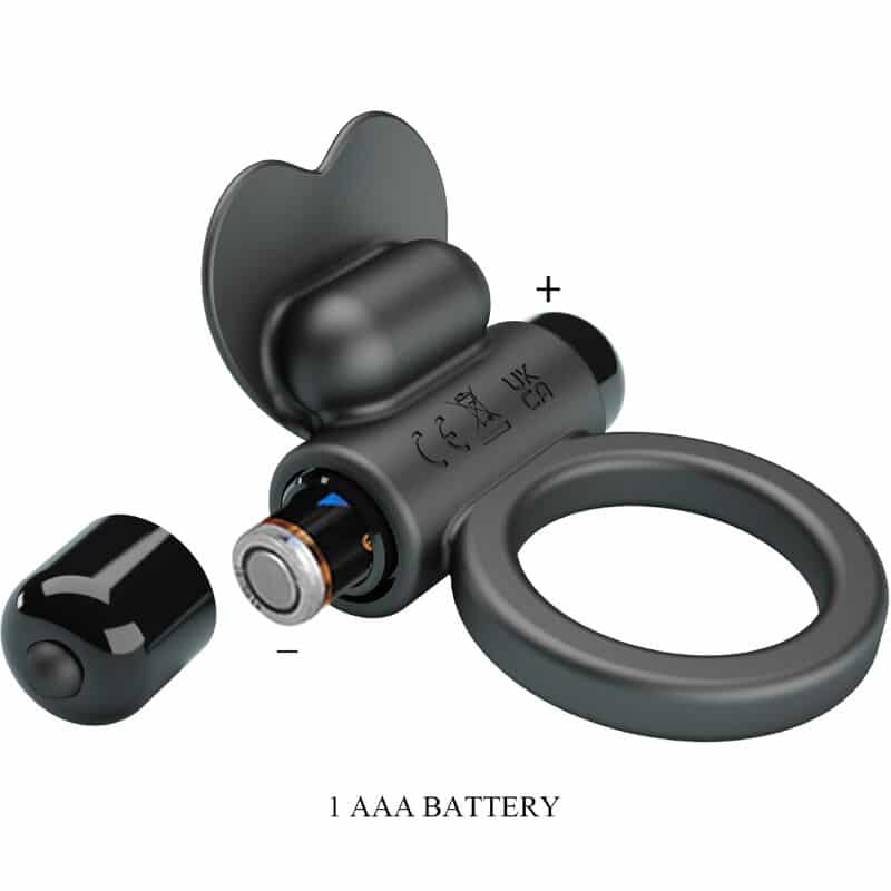 PRETTY LOVE - DEBONAIRE ANILLO VIBRADOR CONEJO 10 VIBRACIONES NEGRO - piKanteo | Despierta tu lado más piKante Comprar PRETTY LOVE - DEBONAIRE ANILLO VIBRADOR CONEJO 10 VIBRACIONES NEGRO al mejor precio - Envíos Discretos