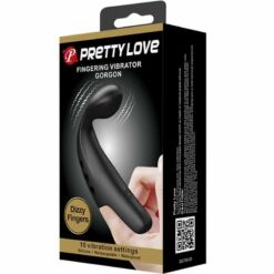 Comprar PRETTY LOVE - DEDAL VIBRADOR GORGON NEGRO al mejor precio - Envíos Discretos