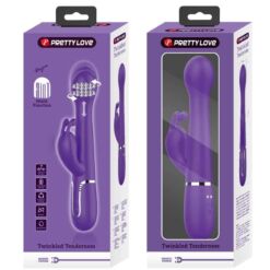 Comprar PRETTY LOVE - DEJON VIBRADOR RABBIT 3 EN 1 MULTIFUNCIÓN MORADO al mejor precio - Envíos Discretos