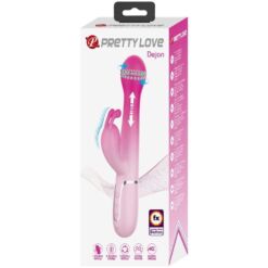 Comprar PRETTY LOVE - DEJON VIBRADOR RABBIT 3 EN 1 MULTIFUNCIÓN ROSA al mejor precio - Envíos Discretos