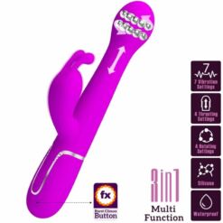 Comprar PRETTY LOVE - DEJON VIBRADOR RABBIT 3 EN 1 MULTIFUNCIÓN VIOLETA al mejor precio - Envíos Discretos