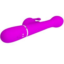 Comprar PRETTY LOVE - DEJON VIBRADOR RABBIT 3 EN 1 MULTIFUNCIÓN VIOLETA al mejor precio - Envíos Discretos