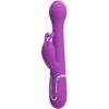 Comprar PRETTY LOVE - DEJON VIBRADOR RABBIT MULTIFUNCIÓN 3 EN 1 MORADO al mejor precio - Envíos Discretos