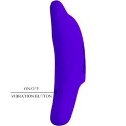 Comprar PRETTY LOVE - DELPHINI PODEROSO ESTIMULADOR DE DEDO AZUL OSCURO al mejor precio - Envíos Discretos