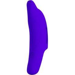 Comprar PRETTY LOVE - DELPHINI PODEROSO ESTIMULADOR DE DEDO AZUL OSCURO al mejor precio - Envíos Discretos