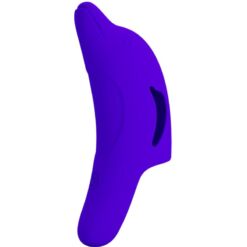 Comprar PRETTY LOVE - DELPHINI PODEROSO ESTIMULADOR DE DEDO AZUL OSCURO al mejor precio - Envíos Discretos
