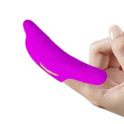 Comprar PRETTY LOVE - DELPHINI PODEROSO ESTIMULADOR DE DEDO MORADO al mejor precio - Envíos Discretos