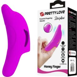 Comprar PRETTY LOVE - DELPHINI PODEROSO ESTIMULADOR DE DEDO MORADO al mejor precio - Envíos Discretos