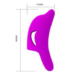 Comprar PRETTY LOVE - DELPHINI PODEROSO ESTIMULADOR DE DEDO MORADO al mejor precio - Envíos Discretos