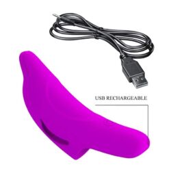 Comprar PRETTY LOVE - DELPHINI PODEROSO ESTIMULADOR DE DEDO MORADO al mejor precio - Envíos Discretos