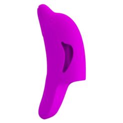Comprar PRETTY LOVE - DELPHINI PODEROSO ESTIMULADOR DE DEDO MORADO al mejor precio - Envíos Discretos
