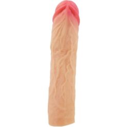 Comprar PRETTY LOVE - DEREK FUNDA PENE CON EXTENSIÓN DE 7.6 CM NATURAL al mejor precio - Envíos Discretos