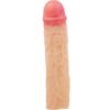 Comprar PRETTY LOVE - DEREK FUNDA PENE CON EXTENSIÓN DE 7.6 CM NATURAL al mejor precio - Envíos Discretos