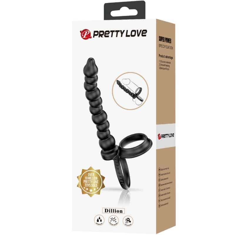 PRETTY LOVE - DILLION ANILLO PENE PARA DONLE PENETACIàN NEGRO - piKanteo | Despierta tu lado más piKante Comprar PRETTY LOVE - DILLION ANILLO PENE PARA DONLE PENETACIàN NEGRO al mejor precio - Envíos Discretos