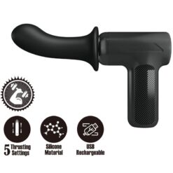 Comprar PRETTY LOVE - DJ DOCTOR MASAJEADOR 5 CONFIGURACIONES NEGRO al mejor precio - Envíos Discretos