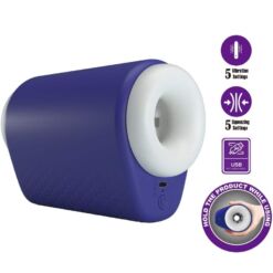Comprar PRETTY LOVE - DJ LADY MASTURBADOR MASCULINO CON VIBRACIÓN 5 CONFIGURACIONES MORADO al mejor precio - Envíos Discretos