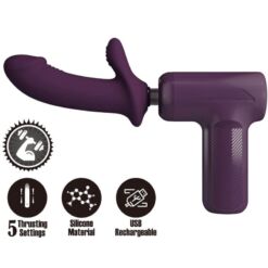 Comprar PRETTY LOVE - DJ SCHOLAR MASAJEADOR 5 CONFIGURACIONES MORADO al mejor precio - Envíos Discretos