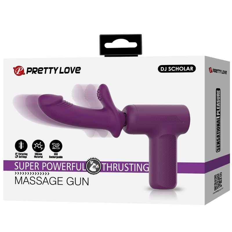 PRETTY LOVE - DJ SCHOLAR MASAJEADOR 5 CONFIGURACIONES MORADO - piKanteo | Despierta tu lado más piKante Comprar PRETTY LOVE - DJ SCHOLAR MASAJEADOR 5 CONFIGURACIONES MORADO al mejor precio - Envíos Discretos