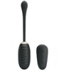 Comprar PRETTY LOVE - DOREEN HUEVO VIBRADOR DE LUJO RECARGABLE NEGRO CONTROL REMOTO al mejor precio - Envíos Discretos