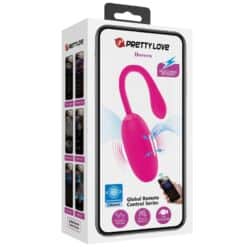 Comprar PRETTY LOVE - DOREEN HUEVO VIBRADOR RECARGABLE MAGENTA CONTROL REMOTO al mejor precio - Envíos Discretos