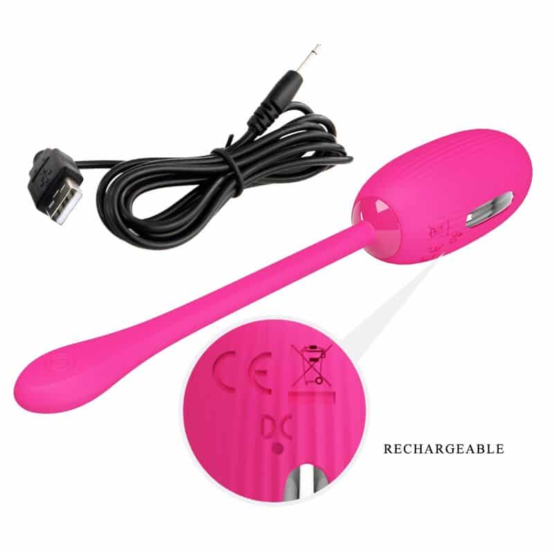 PRETTY LOVE - DOREEN HUEVO VIBRADOR RECARGABLE MAGENTA CONTROL REMOTO - piKanteo | Despierta tu lado más piKante Comprar PRETTY LOVE - DOREEN HUEVO VIBRADOR RECARGABLE MAGENTA CONTROL REMOTO al mejor precio - Envíos Discretos