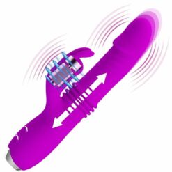 Comprar PRETTY LOVE - DOROTHY VIBRADOR CONEJO RECARGABLE MORADO al mejor precio - Envíos Discretos