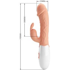 Comprar PRETTY LOVE - EASTER BUNNY VIBRADOR CON ESTIMULADOR al mejor precio - Envíos Discretos