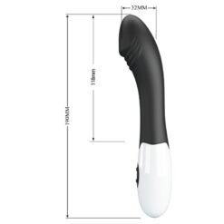 Comprar PRETTY LOVE - ELEMENTAL VIBRADOR PUNTO G 30 MODOS NEGRO al mejor precio - Envíos Discretos