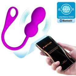 Comprar PRETTY LOVE - ELVIRA BOLAS VIBRADORAS RECARGABLE MORADO al mejor precio - Envíos Discretos