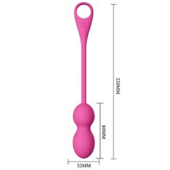 Comprar PRETTY LOVE - ELVIRA BOLAS VIBRADORAS RECARGABLE ROSA al mejor precio - Envíos Discretos
