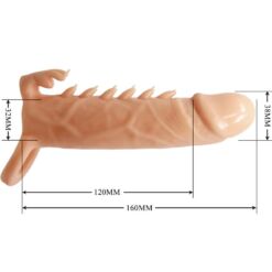 Comprar PRETTY LOVE - EMMIT FUNDA PARA PENE + ESTIMULADOR DE CLÍTORIS NATURAL al mejor precio - Envíos Discretos