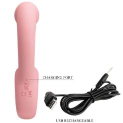 Comprar PRETTY LOVE - ERYNNYES VIBRADOR PUNTO G + ESTIMULADOR CLÍTORIS 10 VIBRACIONES ROSA al mejor precio - Envíos Discretos