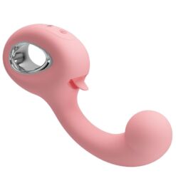 Comprar PRETTY LOVE - ERYNNYES VIBRADOR PUNTO G + ESTIMULADOR CLÍTORIS 10 VIBRACIONES ROSA al mejor precio - Envíos Discretos