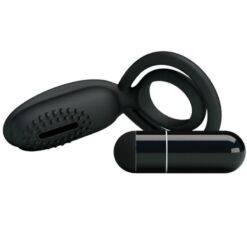 Comprar PRETTY LOVE - ESTHER ANILLO VIBRADOR CON ESTIMULADOR al mejor precio - Envíos Discretos
