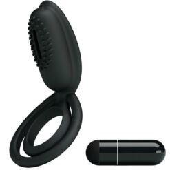 Comprar PRETTY LOVE - ESTHER ANILLO VIBRADOR CON ESTIMULADOR al mejor precio - Envíos Discretos