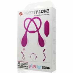 Comprar PRETTY LOVE - ESTIMULADOR UNISEX DREAM LOVERS WHIP 2 al mejor precio - Envíos Discretos