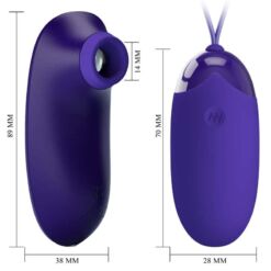 Comprar PRETTY LOVE - ESTIMULADOR Y HUEVO PORTATIL al mejor precio - Envíos Discretos