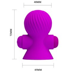 Comprar PRETTY LOVE - ESTIMULADORES PEZONES 12 MODOS VIBRACIÓN LILA al mejor precio - Envíos Discretos