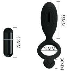 Comprar PRETTY LOVE - ETHEL ANILLO VIBRADOR CON ESTIMULADOR al mejor precio - Envíos Discretos