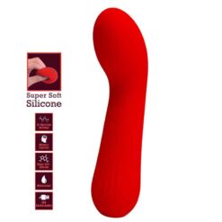 Comprar PRETTY LOVE - FAUN VIBRADOR RECARGABLE ROJO al mejor precio - Envíos Discretos