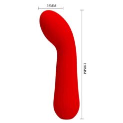 Comprar PRETTY LOVE - FAUN VIBRADOR RECARGABLE ROJO al mejor precio - Envíos Discretos