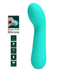 Comprar PRETTY LOVE - FAUN VIBRADOR RECARGABLE VERDE AGUA al mejor precio - Envíos Discretos