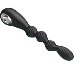Comprar PRETTY LOVE - FEDERER VIBRADOR ANAL 12 VIBRACIONES NEGRO al mejor precio - Envíos Discretos