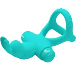 Comprar PRETTY LOVE - FIGGY ANILLO VIBRADOR RABBIT VERDE al mejor precio - Envíos Discretos
