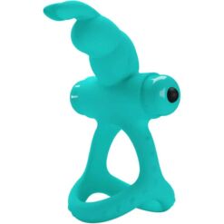 Comprar PRETTY LOVE - FIGGY ANILLO VIBRADOR RABBIT VERDE al mejor precio - Envíos Discretos