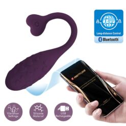 Comprar PRETTY LOVE - FISHERMAN HUEVO VIBRADOR LILA CONTROLADO POR APP al mejor precio - Envíos Discretos